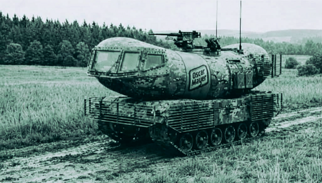 Oscar Mayer hot dog mobile tank