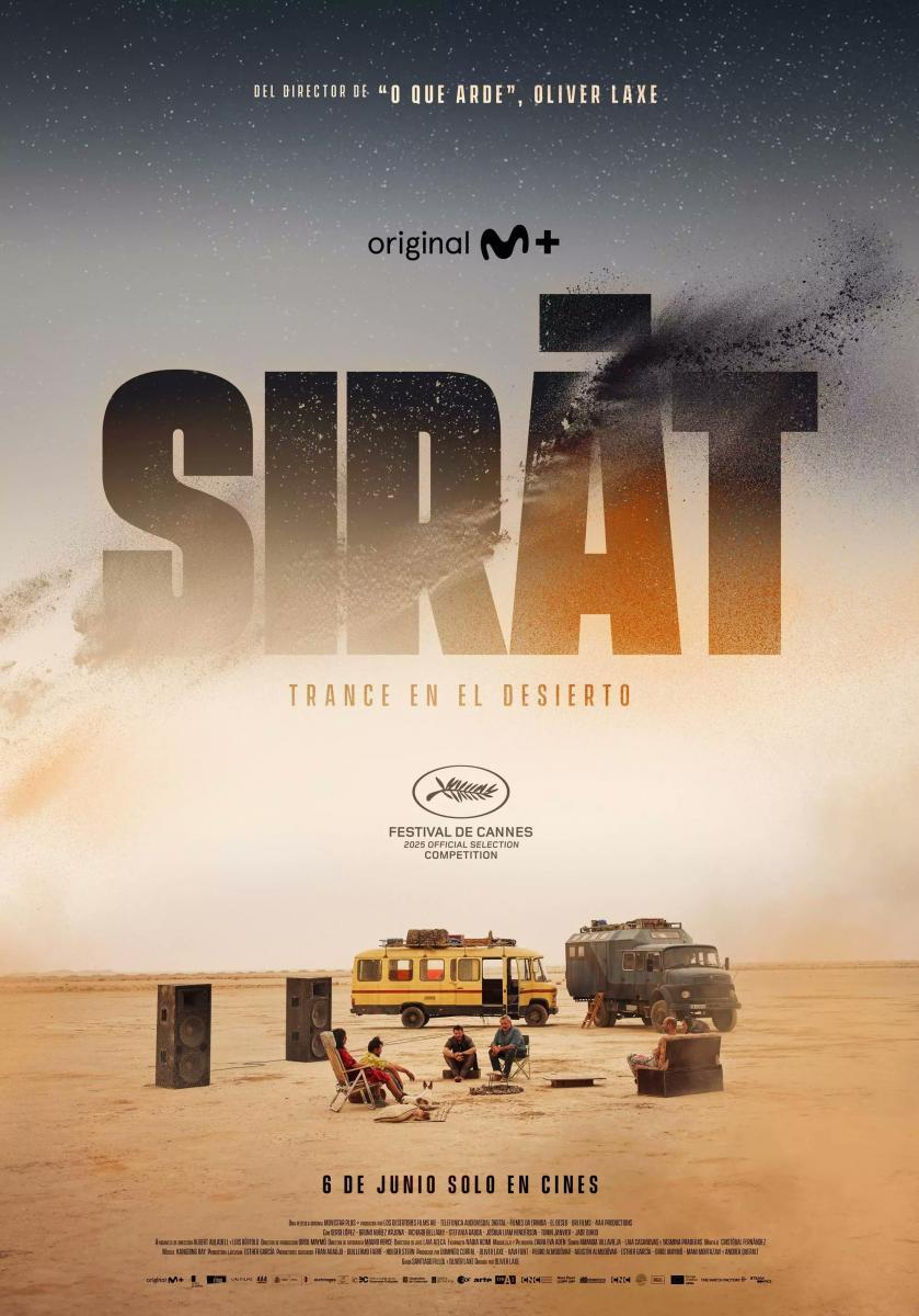 Front cover from the film 'Sirat'.