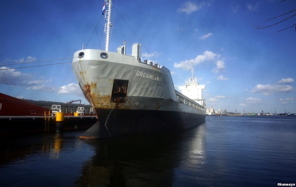 Amsterdam - Nieuwe Hemweg, Neptunushaven - mv Dreamland