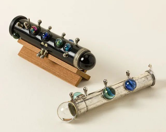 magical upcycled flute clarinet teleidoscope