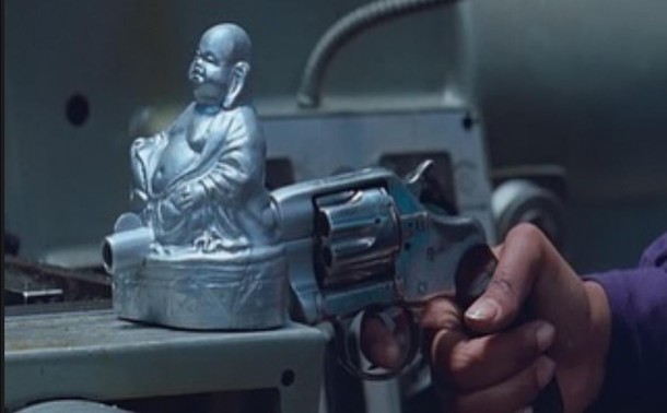 Buddha gun for Buddhists from the holy mountain