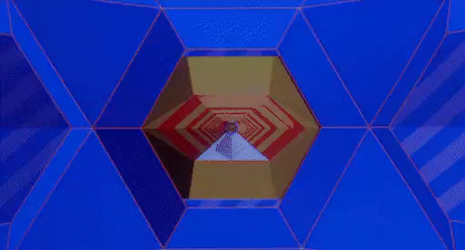 Gif of 'hacking' from Weird Science