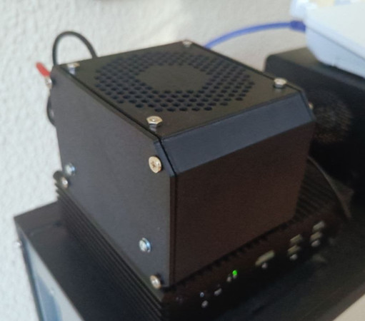 A small 3d printed case for a Raspberry Pi 4 to run Home Assistant