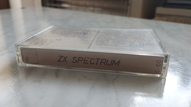 ZX Spectrum "compilation" cassette with adult games