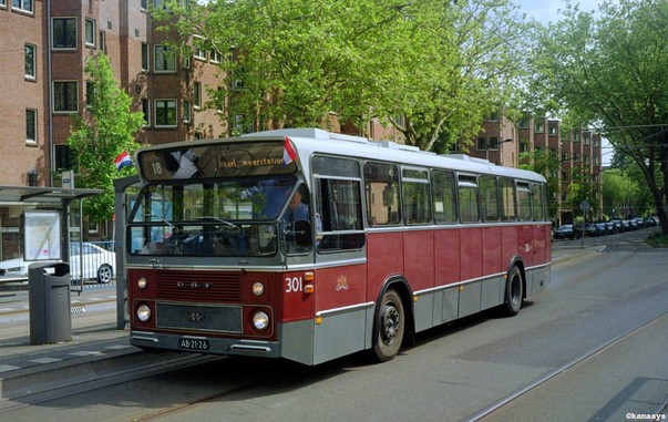 Amsterdam - Amstelveenseweg - klassieke stadsbus // bus urbano histórico // classic city transport