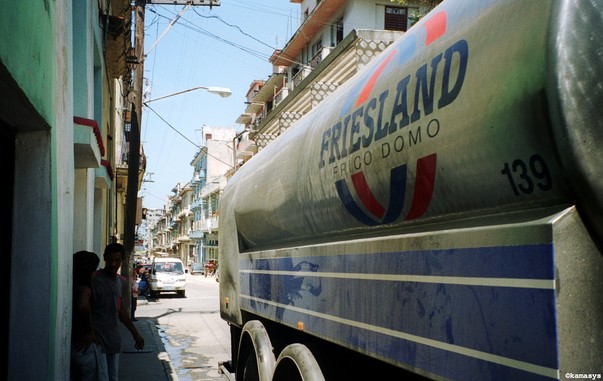La Habana – Friesland Frico Domo - tankauto // camión cisterna // tanker lorry