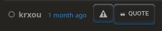 Screenshot of misaligned and ugly "Liquid Glass" buttons next to flat icons and text in Lichess forum page.