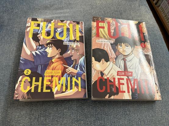 Photo des deux premiers volumes