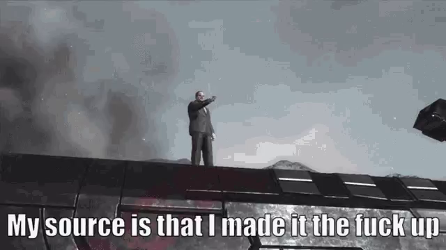 Senator Armstrong: "My source is that I made it the fuck up"