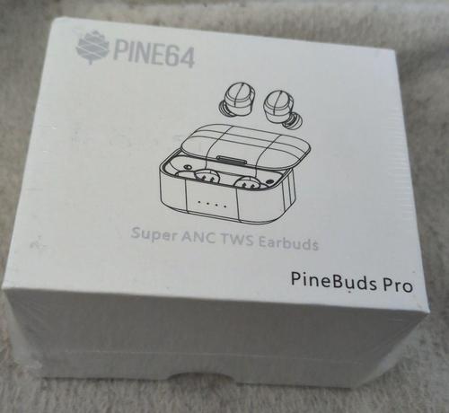 A sealed box of PineBuds Pro