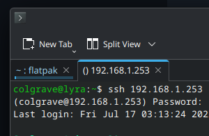Images show a flatpak tab doing updates in the background, the progress bar underneath which is new. 