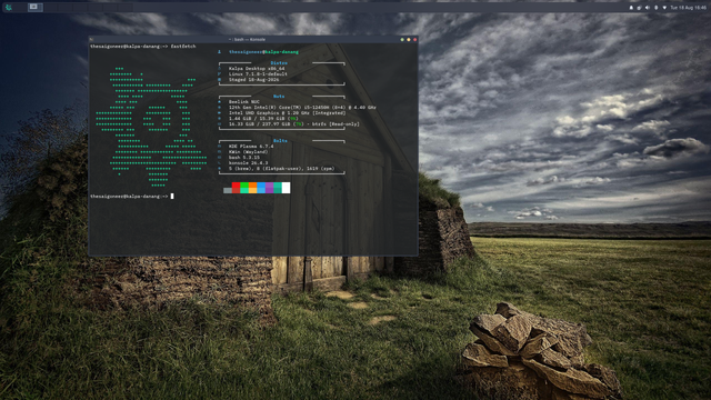 Fetch of Kalpa, the MicroOS based KDE distro.