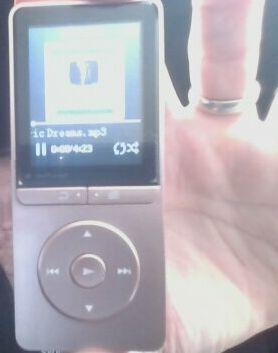 AGPTEK Mp3 player with Rockbox interface.