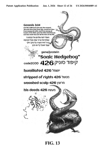 snakes sonic hedgehog hebrew code