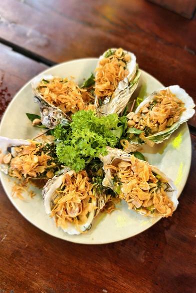 Oysters in Danang