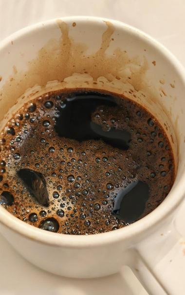 Very strong black coffee from Dak Lak